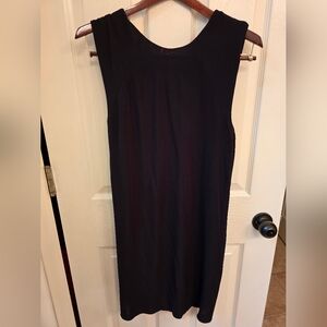 Alexander Wang Women's elegant open back black dress size medium